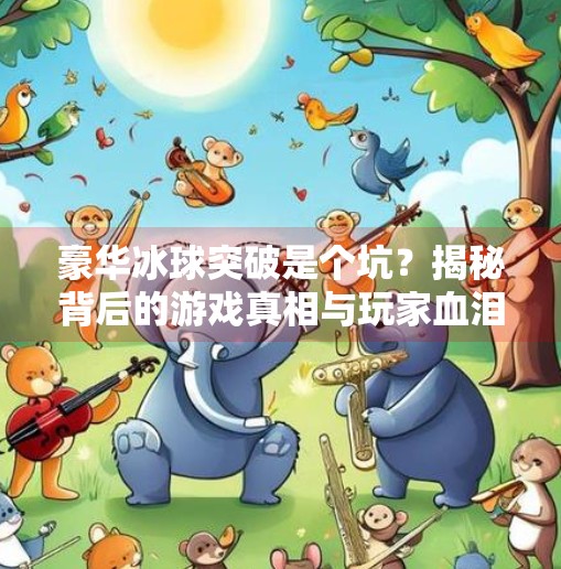 豪华冰球突破是个坑？揭秘背后的游戏真相与玩家血泪教训,豪华冰球突破是个坑